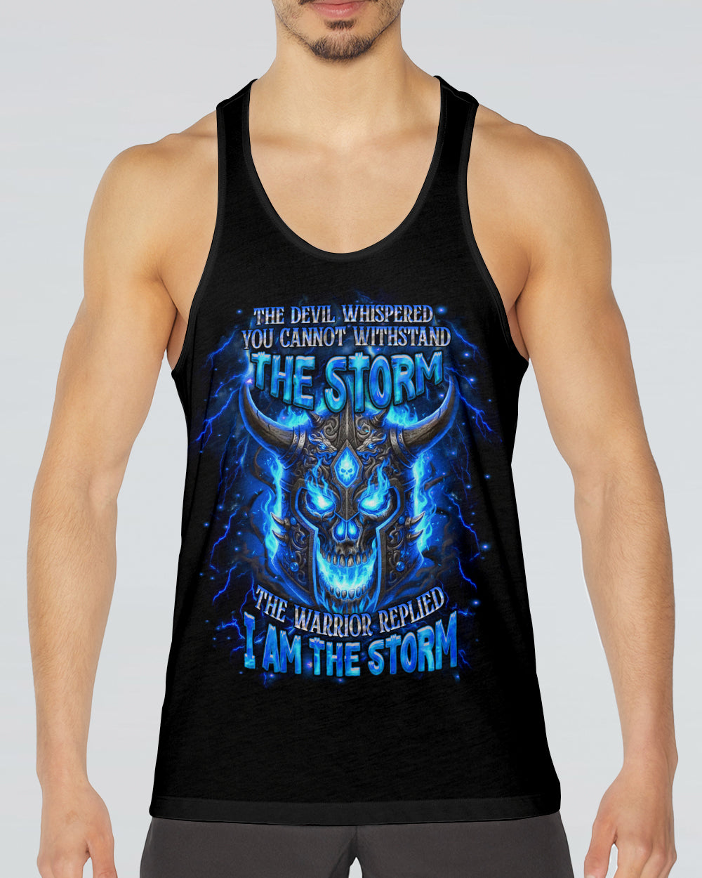 I AM THE STORM SKULL WARRIOR ALL OVER PRINT - YHHN1501261