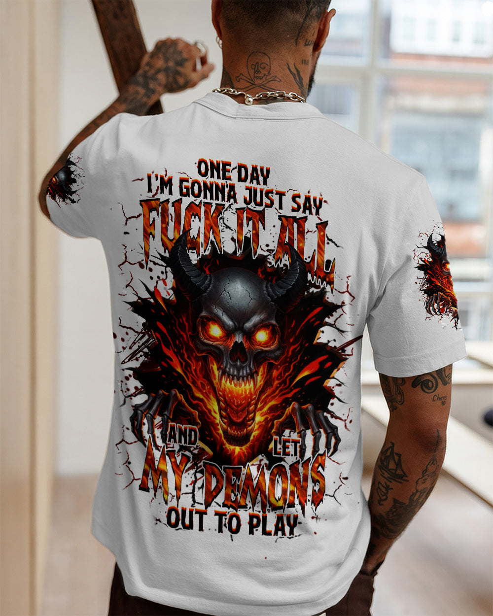 ONE DAY I'M GONNA JUST SAY ALL OVER PRINT - YHHN2201261
