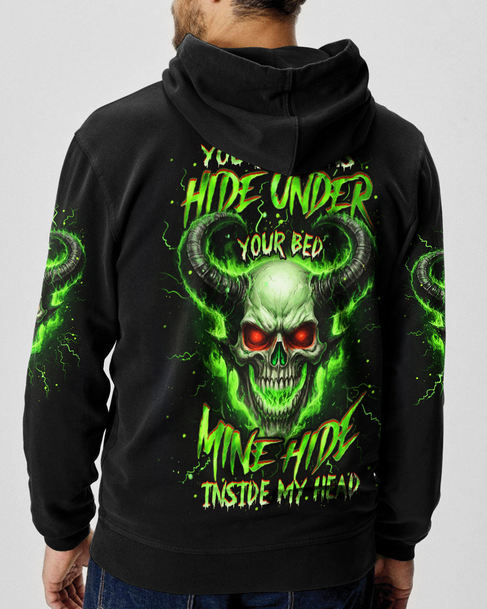 YOUR DEMONS HIDE UNDER YOUR BED ALL OVER PRINT - YHHN2601261