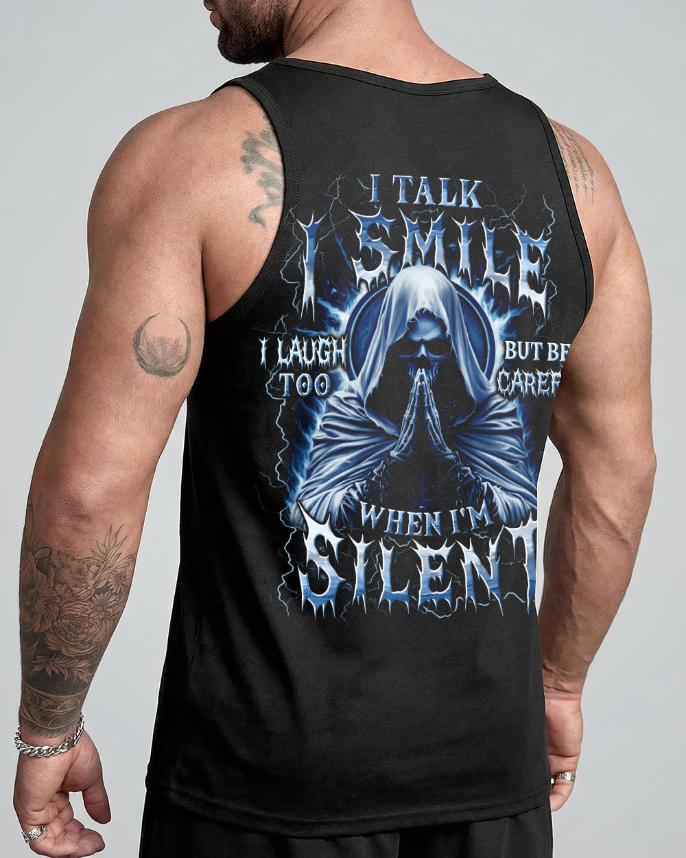 BE CAREFUL WHEN I'M SILENT REAPER ALL OVER PRINT - YHLN0601263