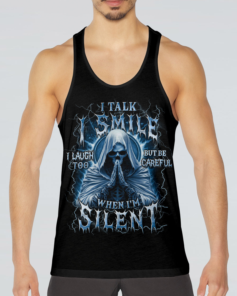 BE CAREFUL WHEN I'M SILENT REAPER ALL OVER PRINT - YHLN0601263