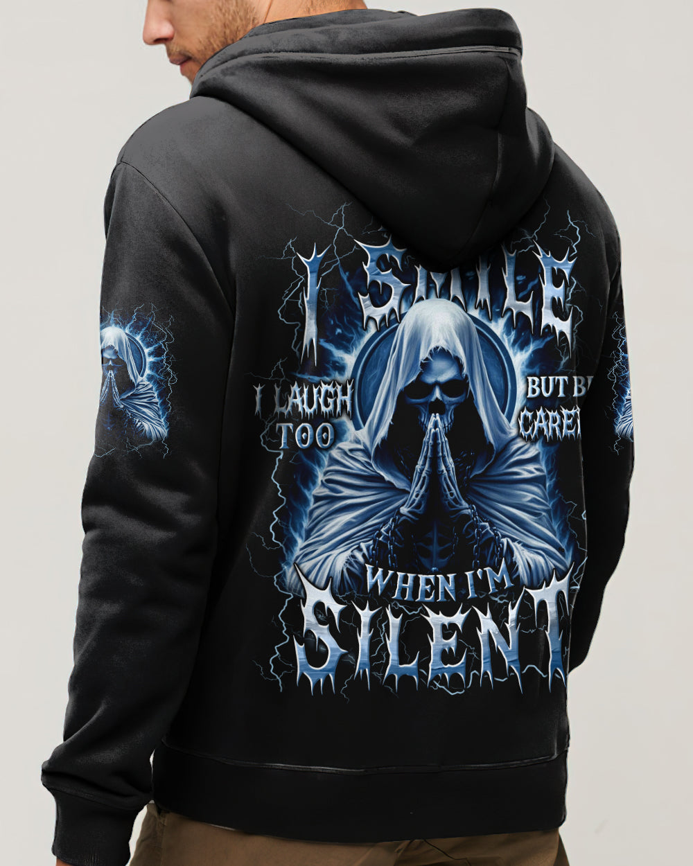 BE CAREFUL WHEN I'M SILENT REAPER ALL OVER PRINT - YHLN0601263