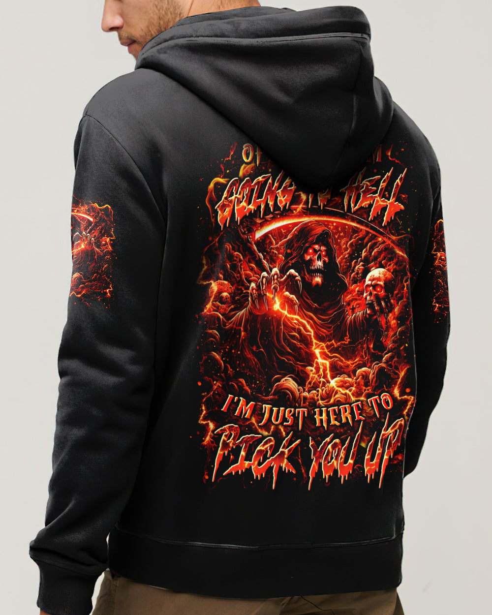 OF COURSE I'M GOING TO HELL REAPER ALL OVER PRINT - YHLN0701263