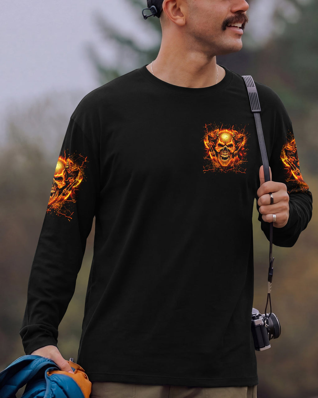 HOW HEARTLESS I CAN BE SKULL ALL OVER PRINT - YHLN1401261