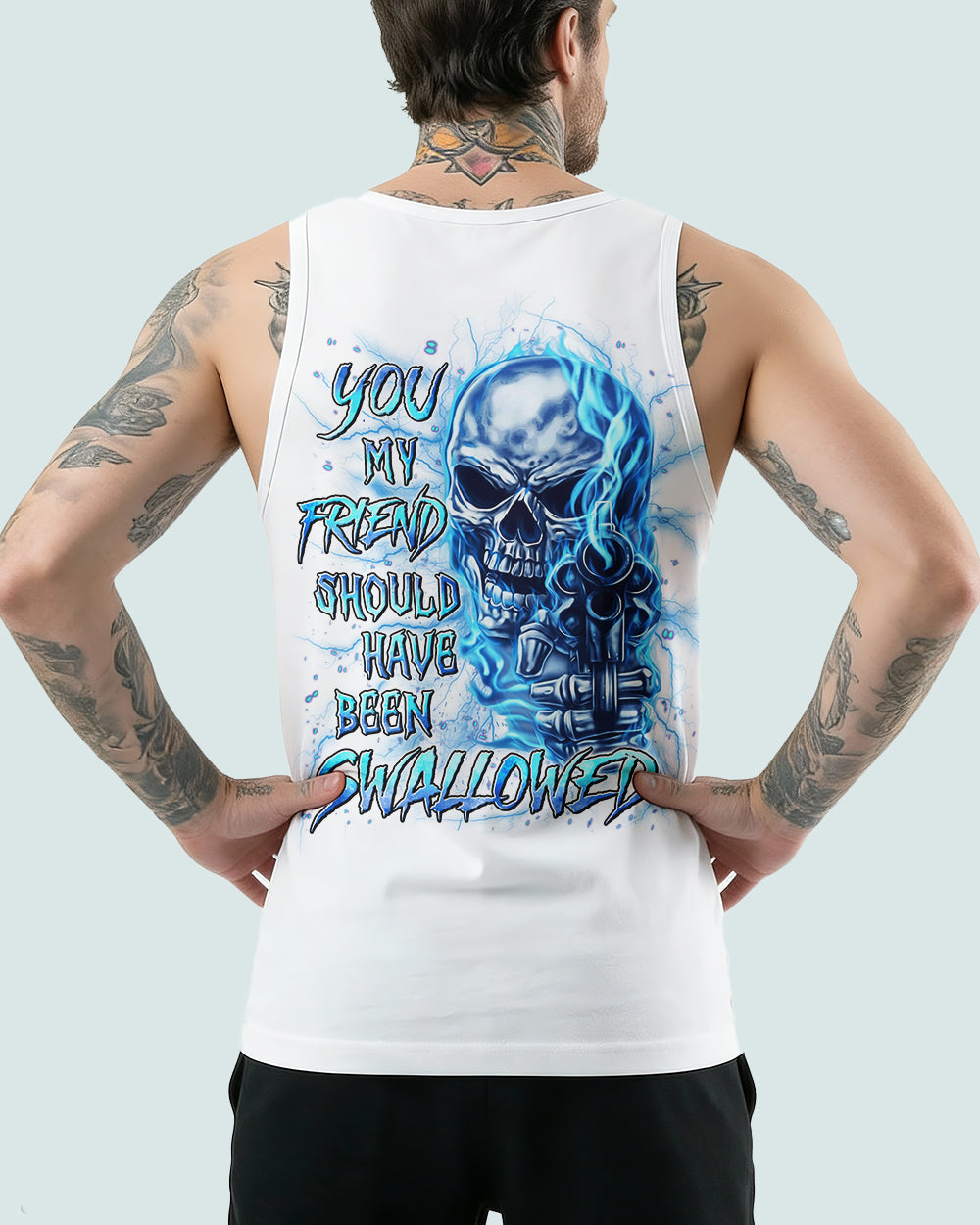 YOU MY FRIEND SHOULD HAVE BEEN SWALLOWED ALL OVER PRINT - YHLN2101261