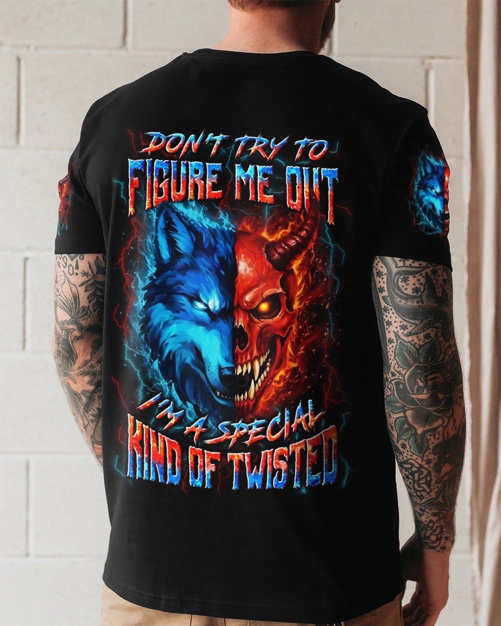 DON'T TRY TO FIGURE ME OUT ALL OVER PRINT - YHLN2701261