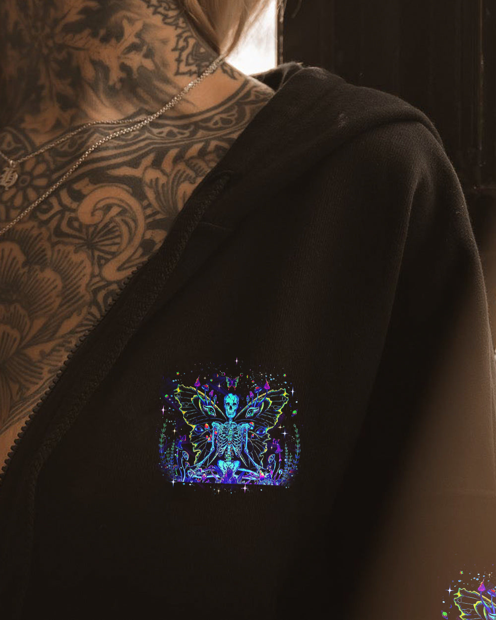 KARMA FAIRY SKULL SKELETON ALL OVER PRINT - YHLT2101262