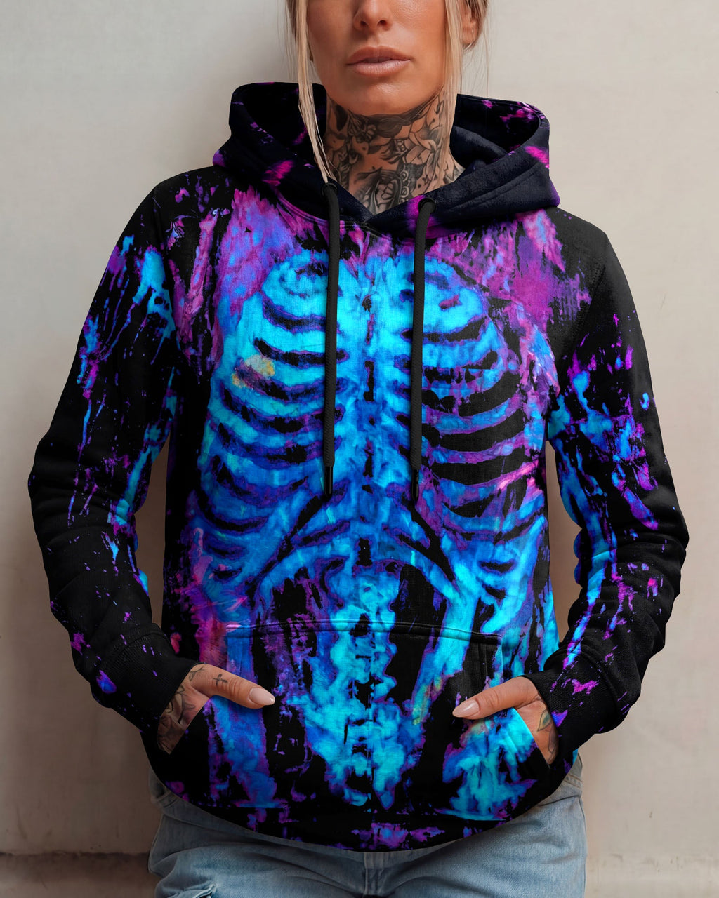 WILD SPIRIT SKELETON ALL OVER PRINT - RI1603261