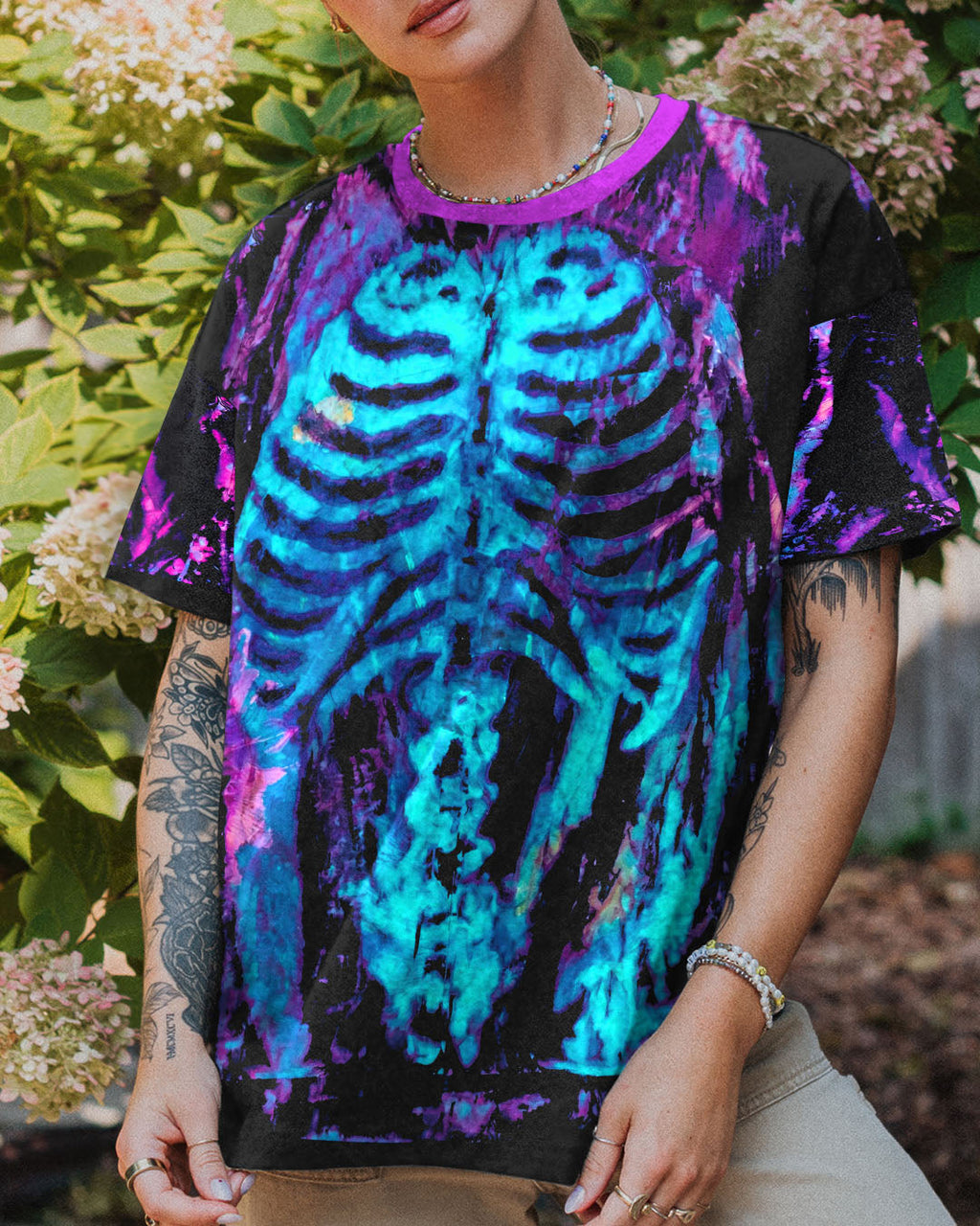 WILD SPIRIT SKELETON ALL OVER PRINT - RI1603261