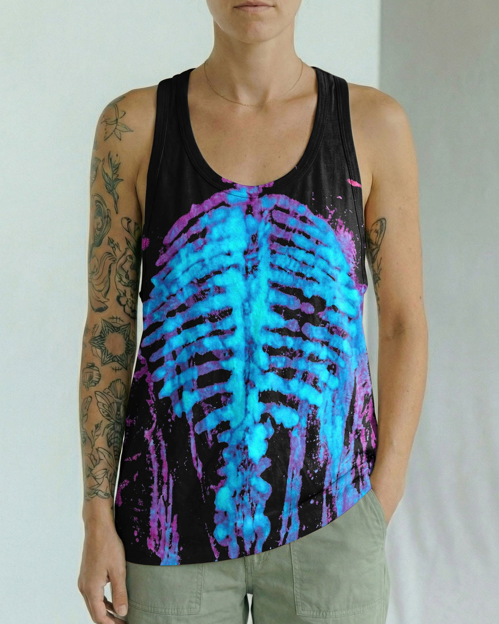 WILD SPIRIT SKELETON ALL OVER PRINT - RI1603261