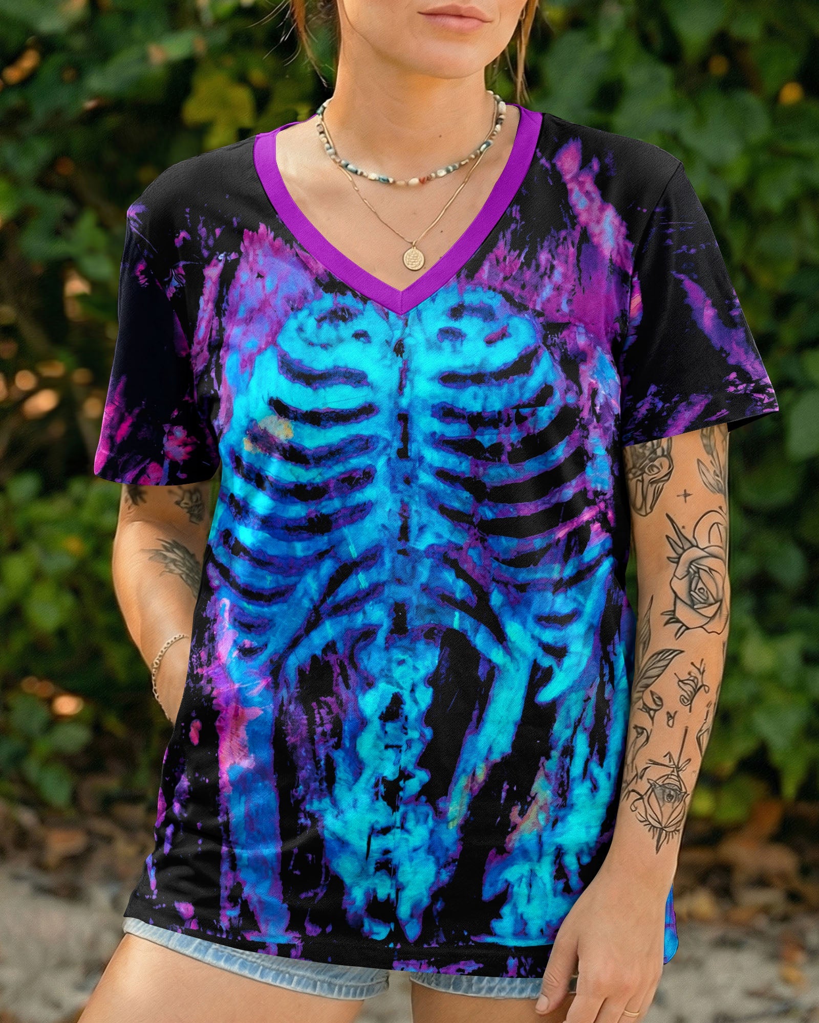 WILD SPIRIT SKELETON ALL OVER PRINT - RI1603261