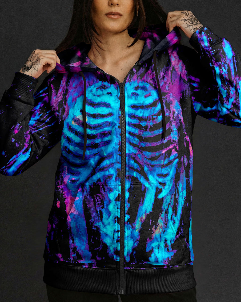 WILD SPIRIT SKELETON ALL OVER PRINT - RI1603261