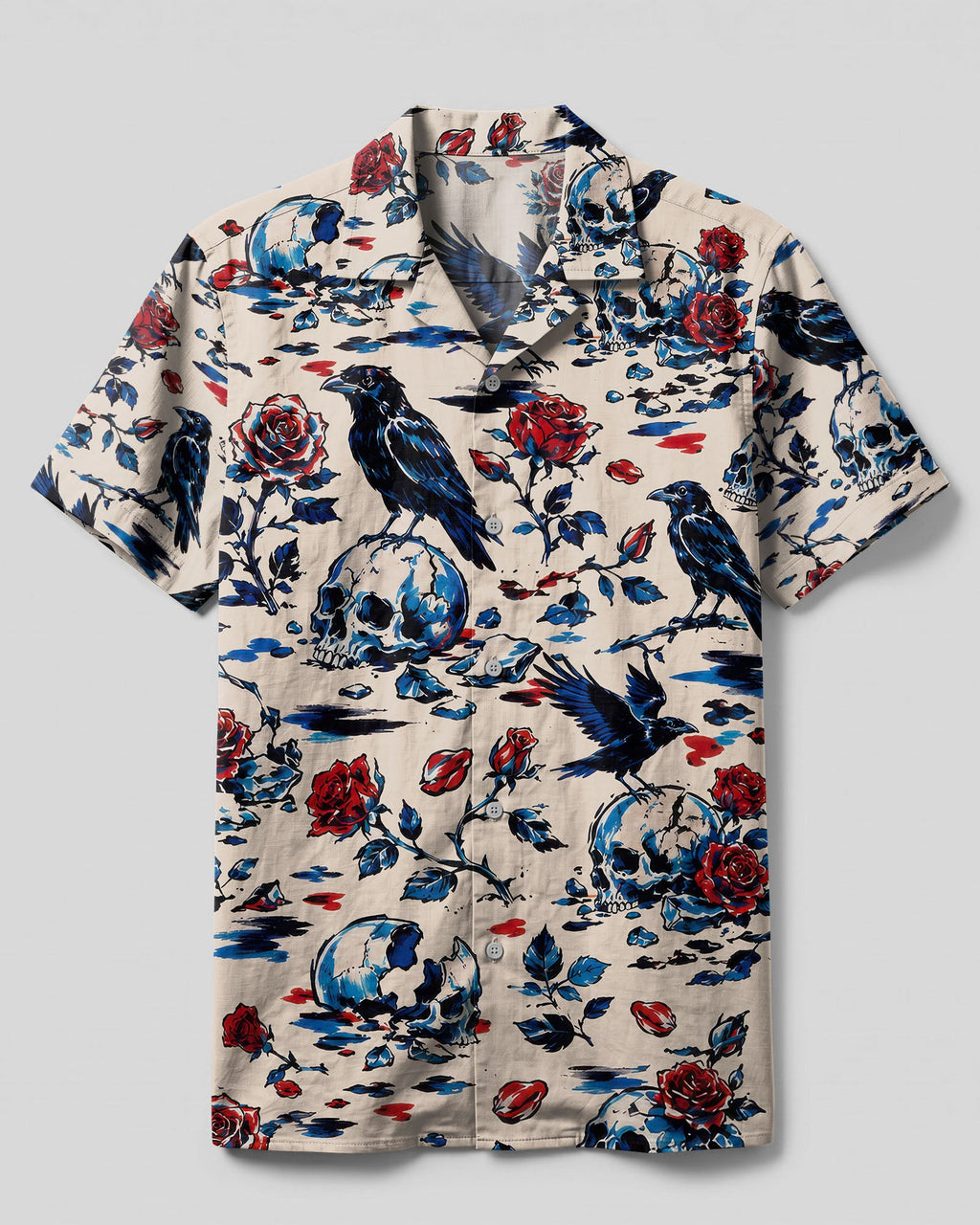 RAVENS AND ROSE CAMP SHIRT  - TLTW3006265