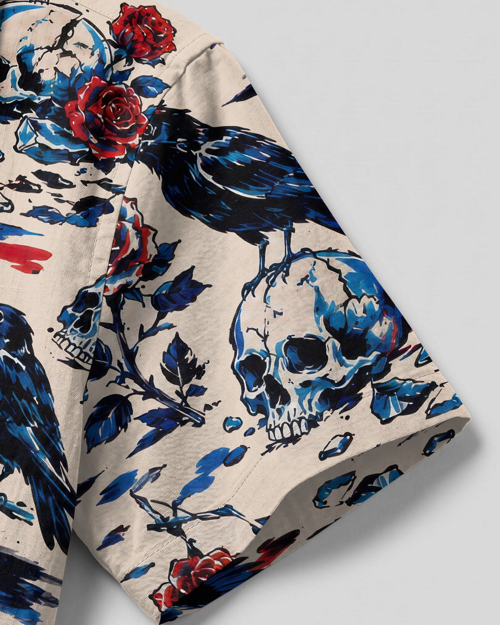 RAVENS AND ROSE CAMP SHIRT  - TLTW3006265