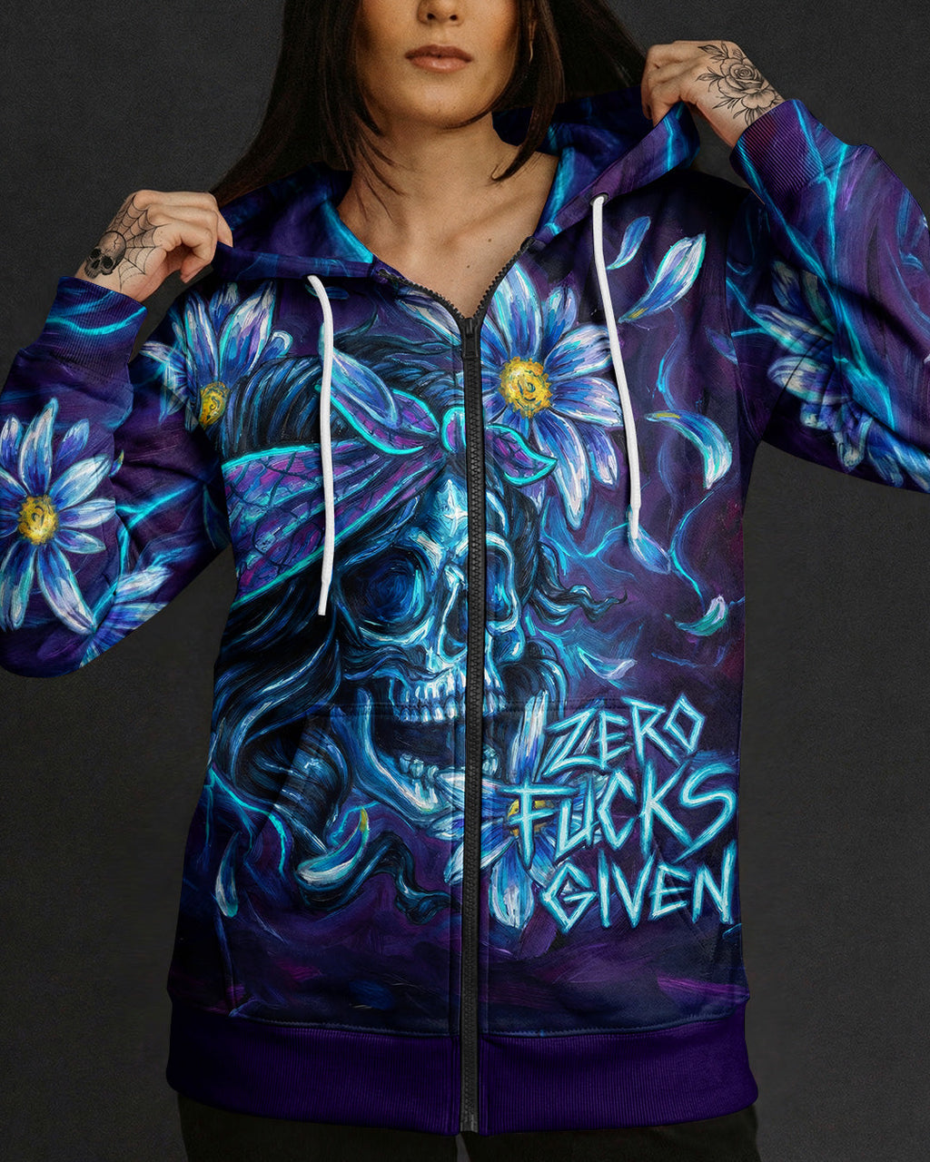 ZERO FUCKS GIVEN ALL OVER PRINT - RI1203261